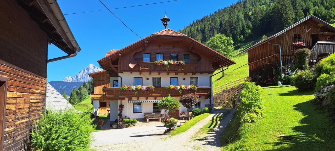 Villa Biobauernhof Fresoldhof Schladming Exterior foto